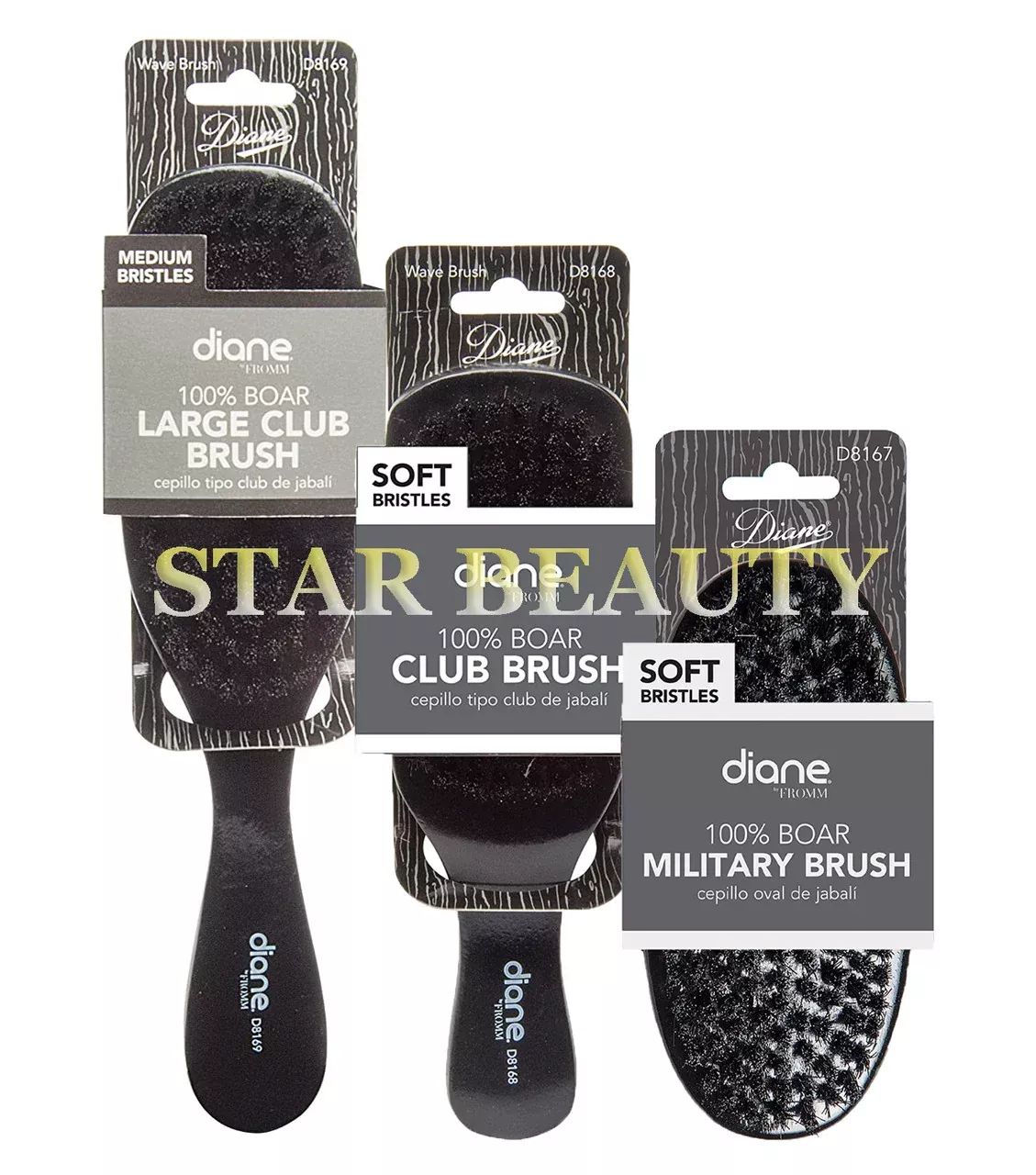 100 % Boar Soft Bristle Brush