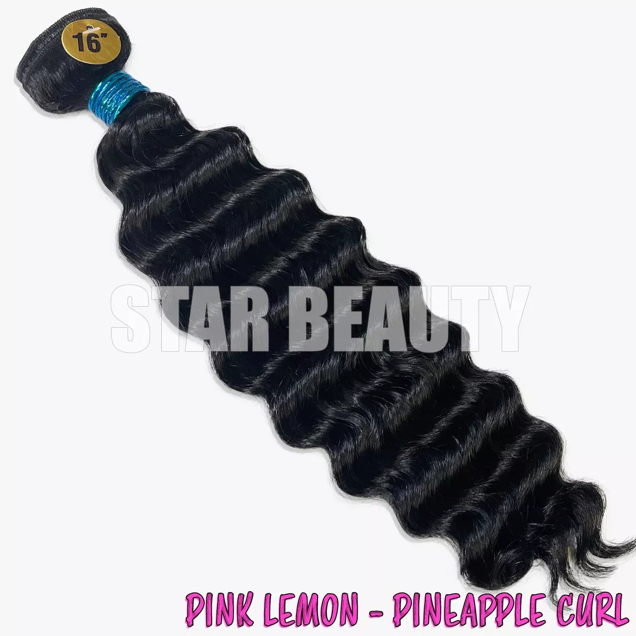 15A PINK LEMON Brazilian Single Bundle – Pineapple Curl