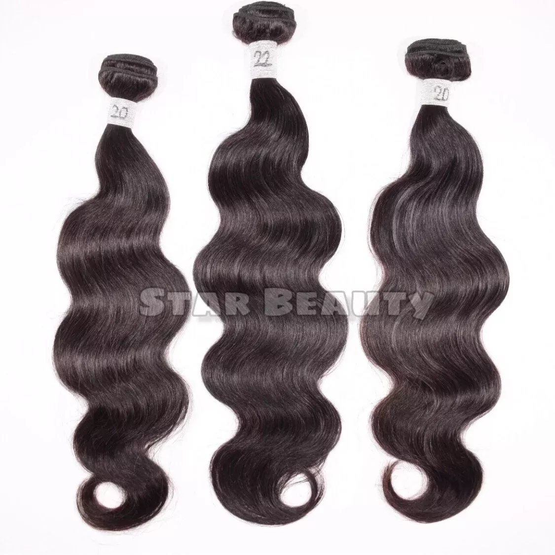 8A SILVER BRAZILIAN BODY WAVE (SINGLE)