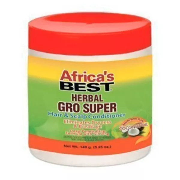Africa’s Best Herbal Gro Super Hair & Scalp Conditioner 5.25oz