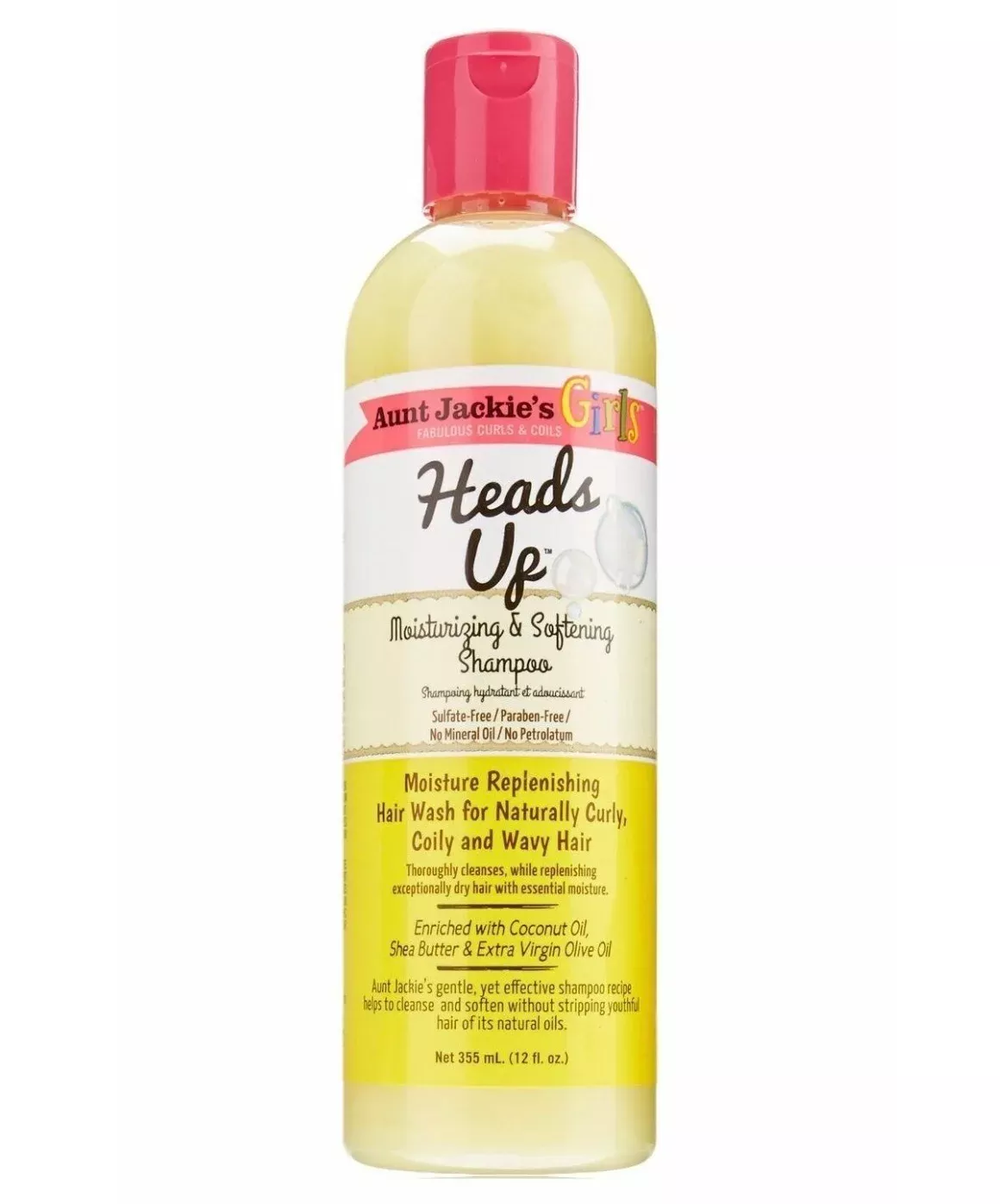 Aunt Jackie's Girls Heads Up Moisturizing & Softening Shampoo