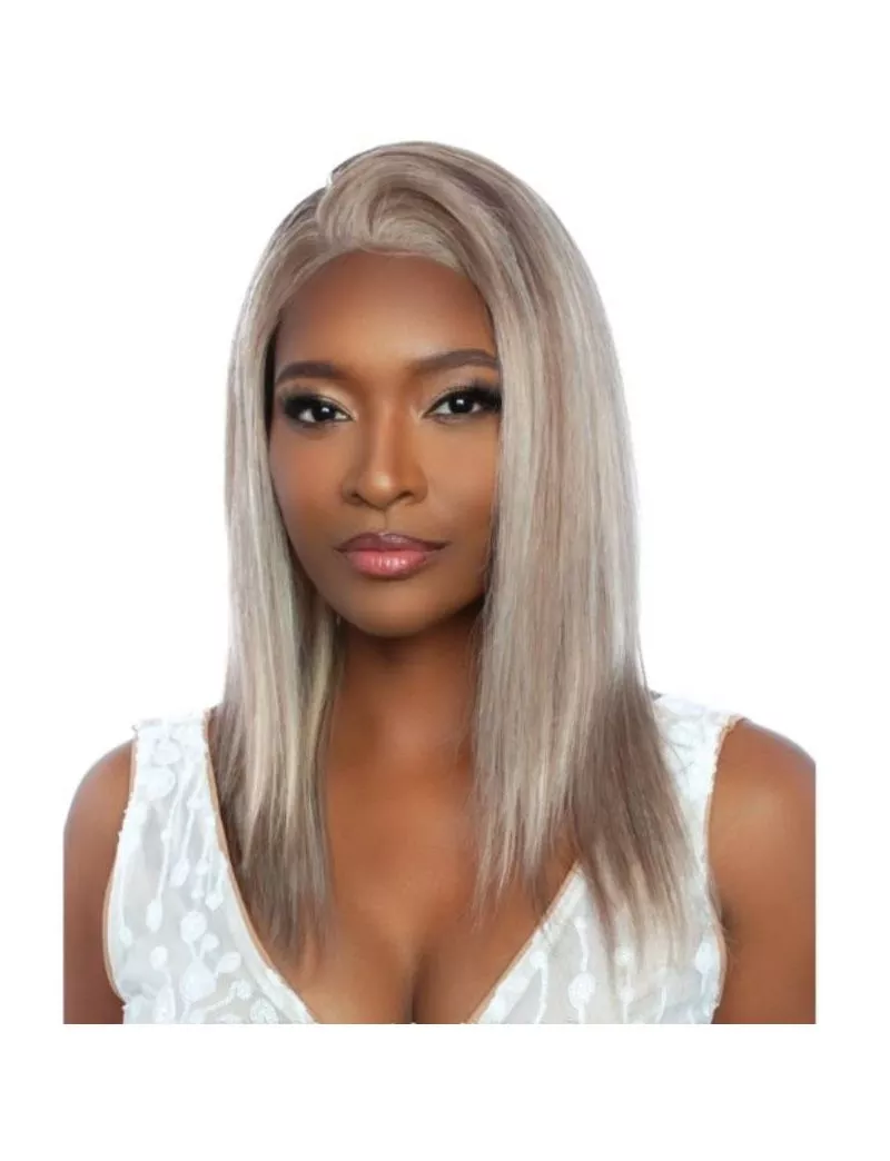Beige Blonde Straight 20″ Unprocessed Human Hair HD Full Lace Front Wig Trill Mane Concept