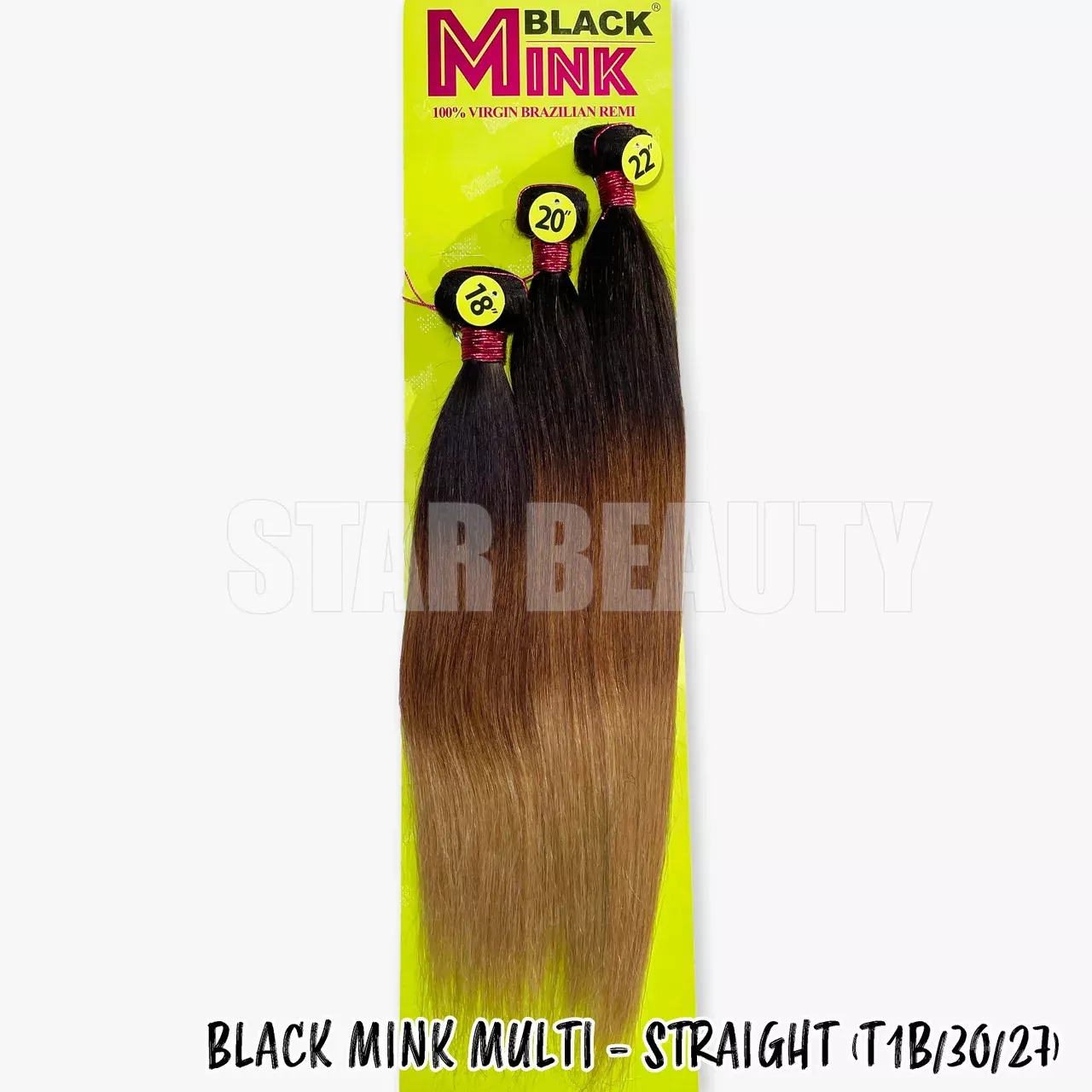 Black Mink Multi Pack – Body Wave (T1B/30/27)