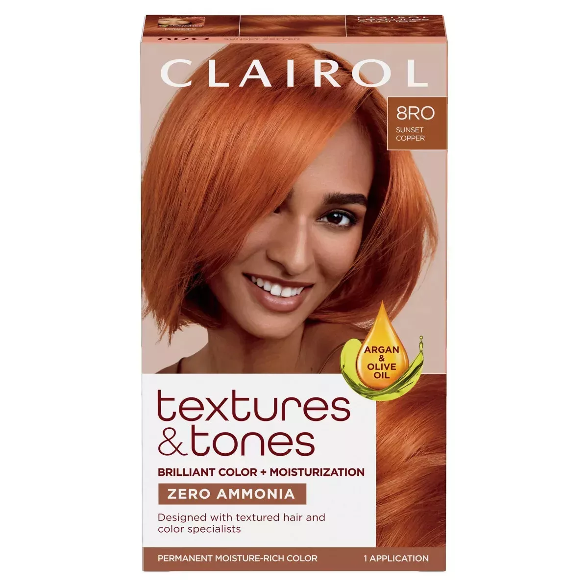 CLAIROL TEXTURES&TONES 1B SILKEN BLK