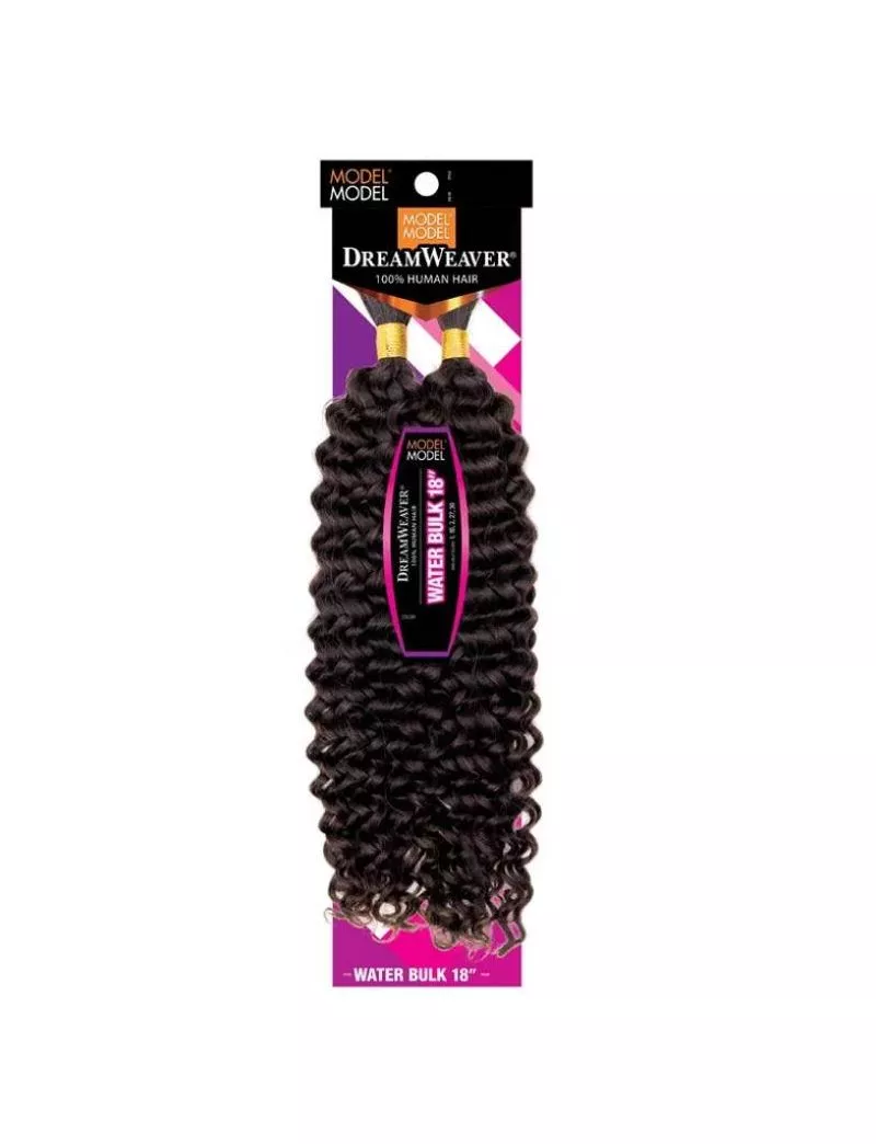 Dream Weaver Water Bulk 18″ Human Hair Weave Model Model