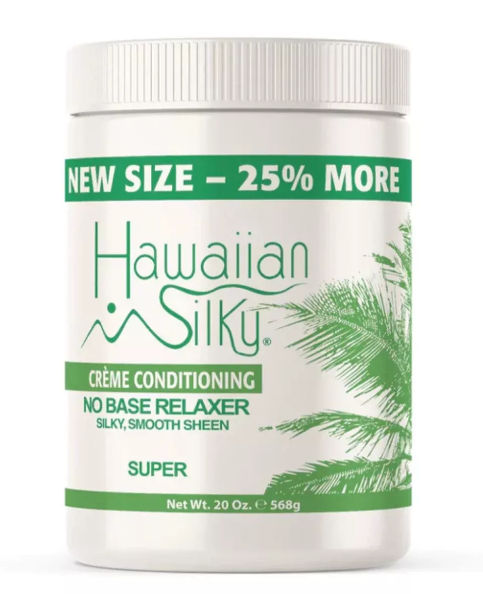 Hawaiian Silky Crème Conditioning No Base Relaxer (Super)