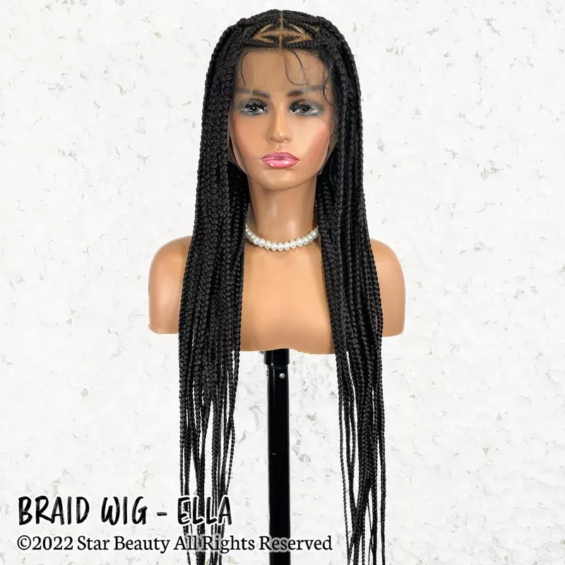 LA FLARE Full Braid Wig - ELLA