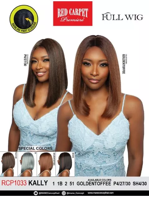 Mane Concept Red Carpet Full Wig – RCP1033 KALLY