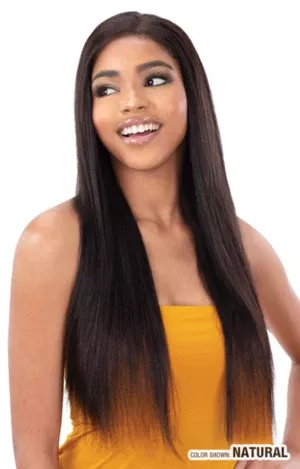 Model Model Galleria Lace Wig 100% Unprocessed Hair Straight, Lar42, 43, 44