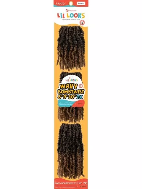 Outre X-Pression Lil Looks 7X WAVY BOMBTWIST 8