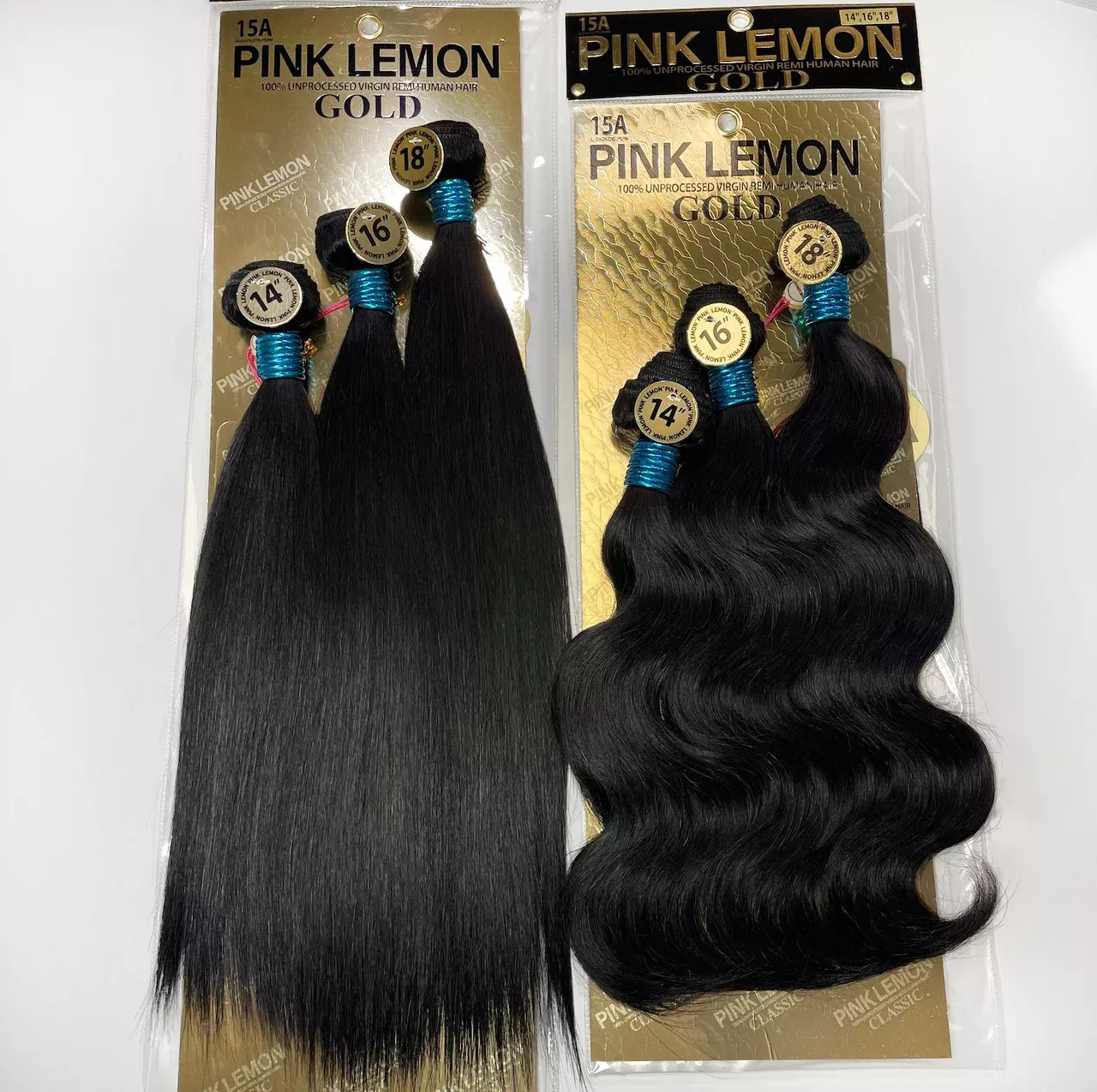 PINK LEMON GOLD Brazilian 3 Bundle Multi Pack – Body Wave