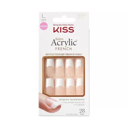 Salon Acrylic French Nail