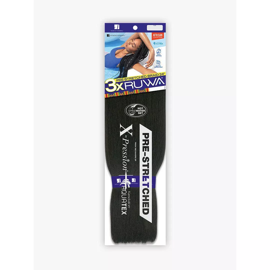 Sensationnel: Ruwa 3X Pre-Stretched Braid 24"