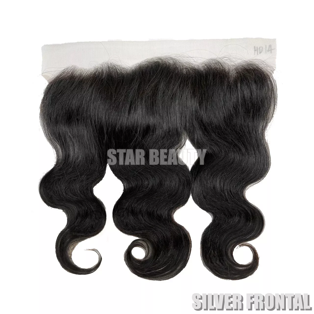 Silver Unprocessed 100% Virgin Remi Human Hair HD Lace 13×4 Frontal – Body Wave (10″ – 20″)