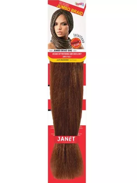 [VALUE PACK] Janet Collection Premium Synthetic JUMBO Braid KN – 10pack