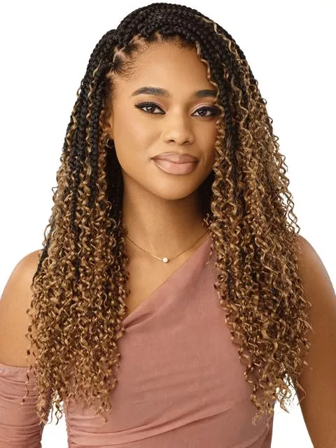 [VALUE PACK] Outre X-Pression Twisted Up Crochet Braid 3X BOHO BOX BRAID 18
