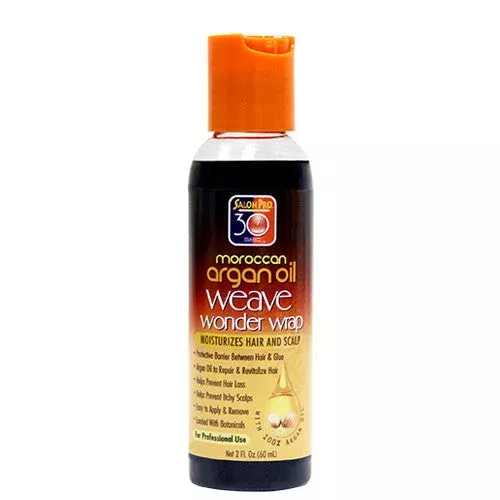 [WHOLESALE] Salon Pro 30 sec Argan Weave Wonder Wrap Black