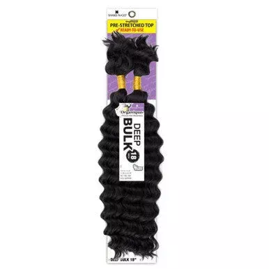 [WHOLESALE] SHAKE N GO Organique Human Hair Blend Braids – DEEP BULK (18″- 22″)