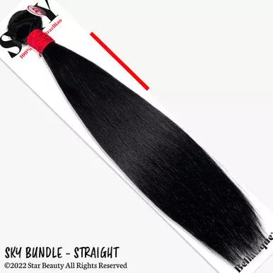 [WHOLESALE] SKY 100% Virgin Human Hair Single Bundle – Straight (10″- 30″)